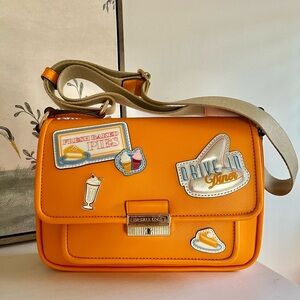 Michael Kors Bradshaw Medium Embellished Messenger Bag NWT